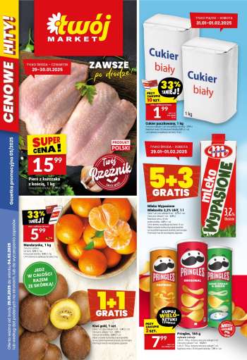 Gazetka Twój Market - 29.01.2025 - 4.02.2025.