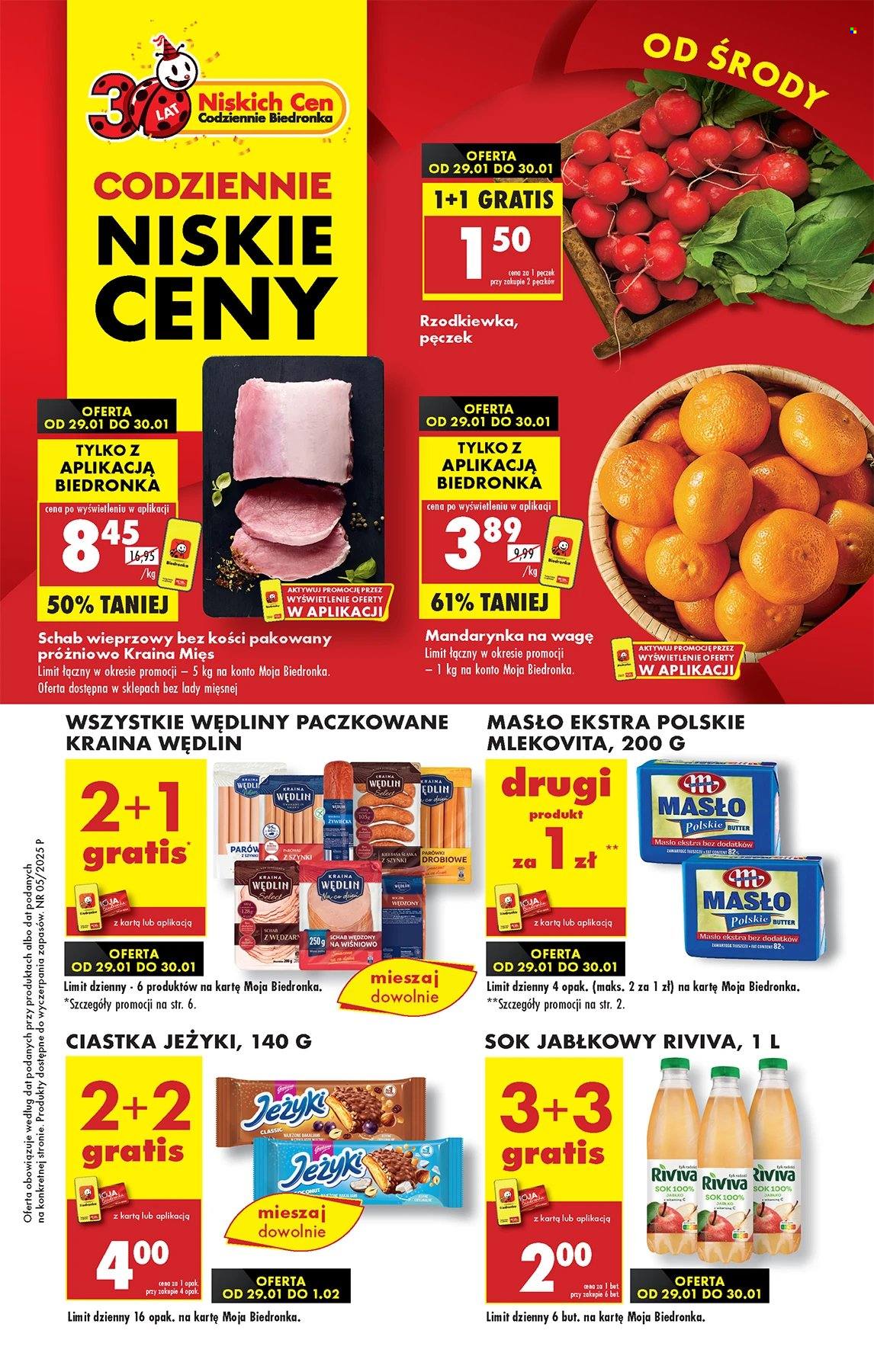 Gazetka Biedronka - 29.01.2025 - 5.02.2025. Strona 1