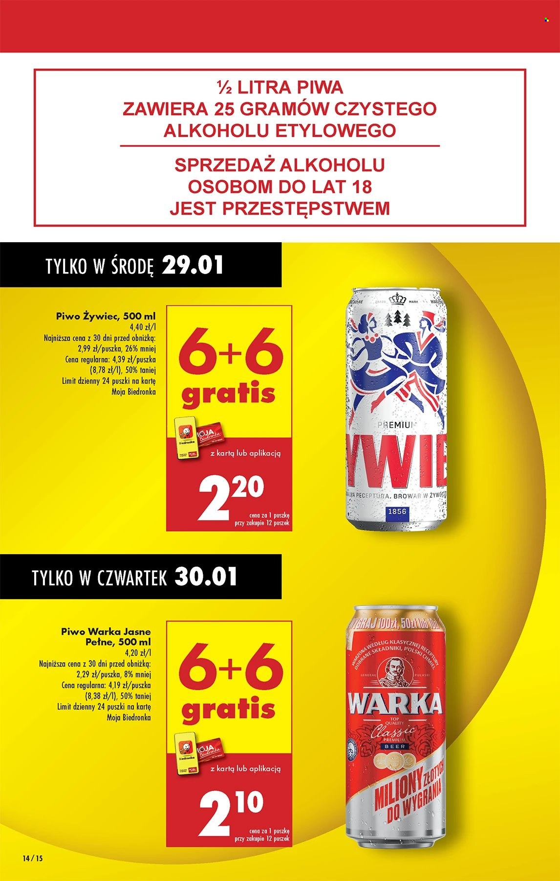 Gazetka Biedronka - 29.01.2025 - 5.02.2025. Strona 14