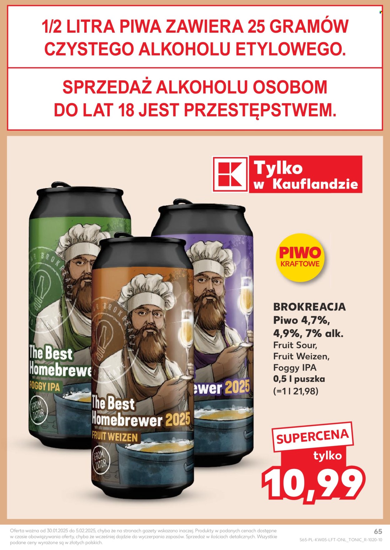 Gazetka Kaufland - 30.01.2025 - 5.02.2025. Strona 65