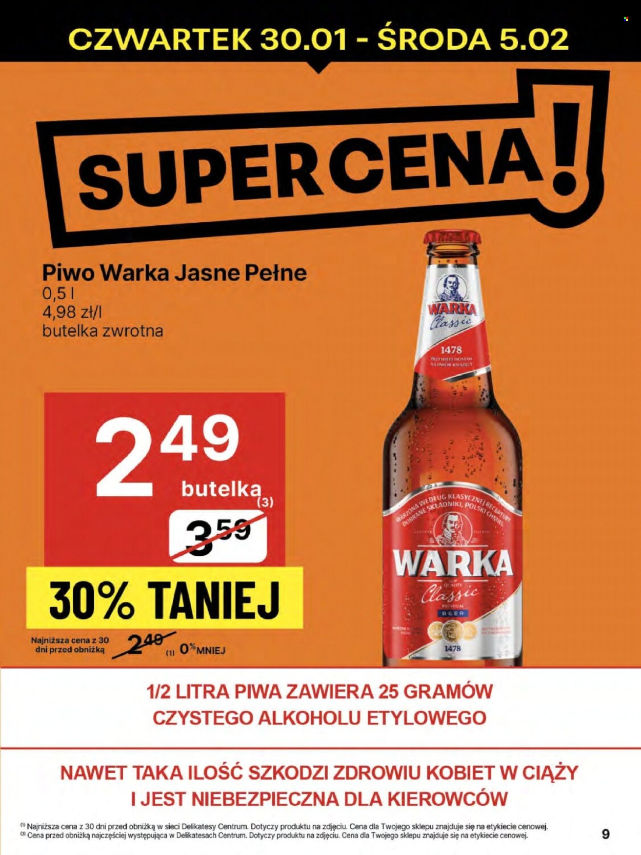 Gazetka Delikatesy Centrum - 30.01.2025 - 5.02.2025. Strona 9