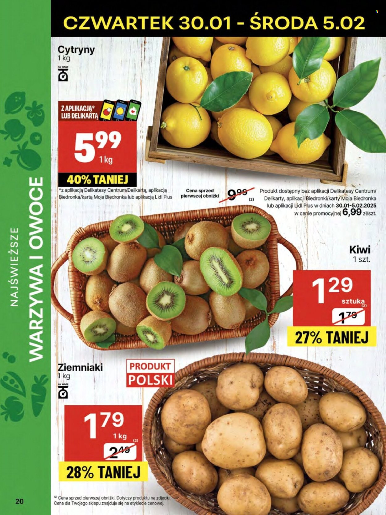 Gazetka Delikatesy Centrum - 30.01.2025 - 5.02.2025. Strona 20