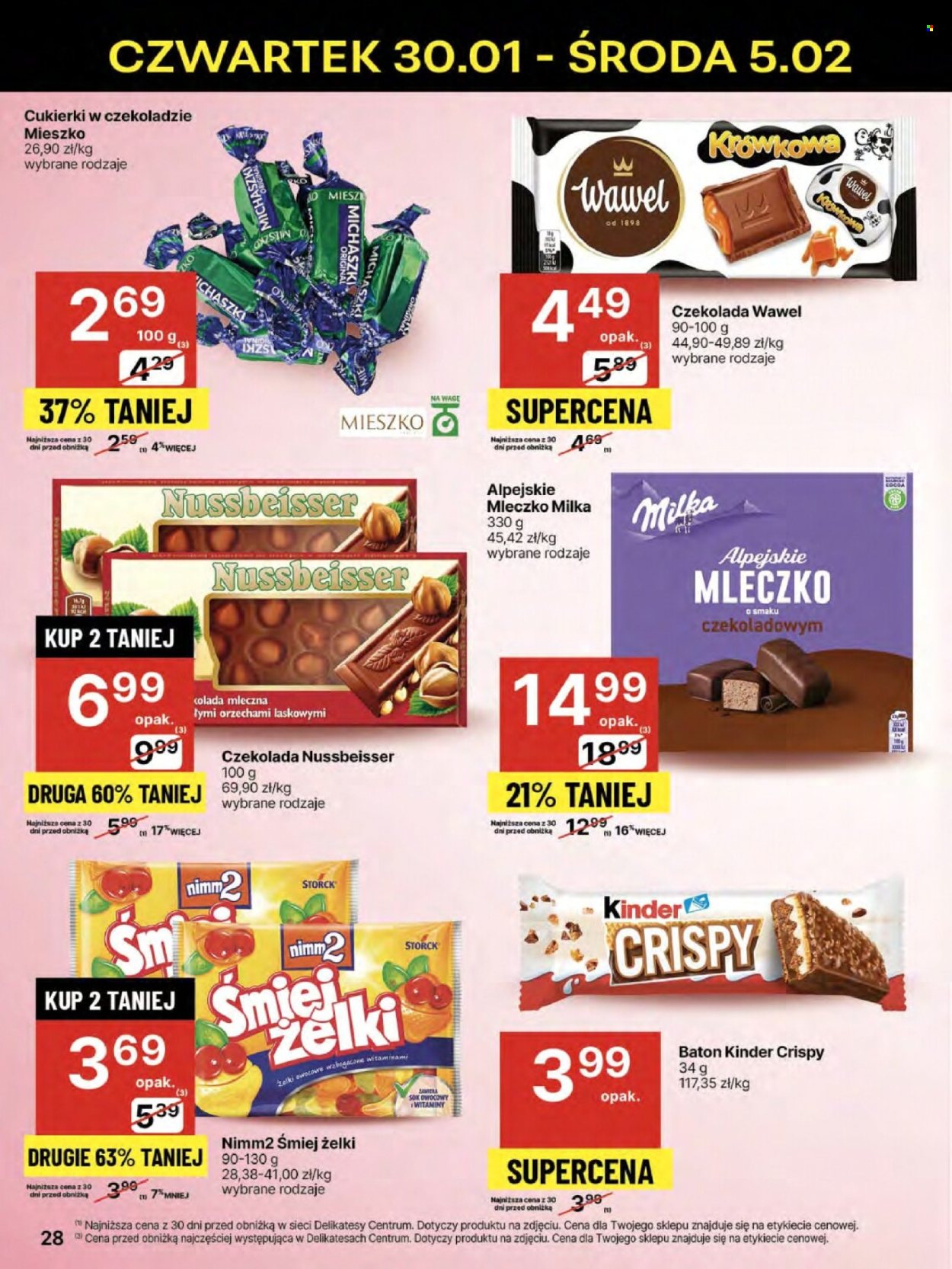 Gazetka Delikatesy Centrum - 30.01.2025 - 5.02.2025. Strona 28