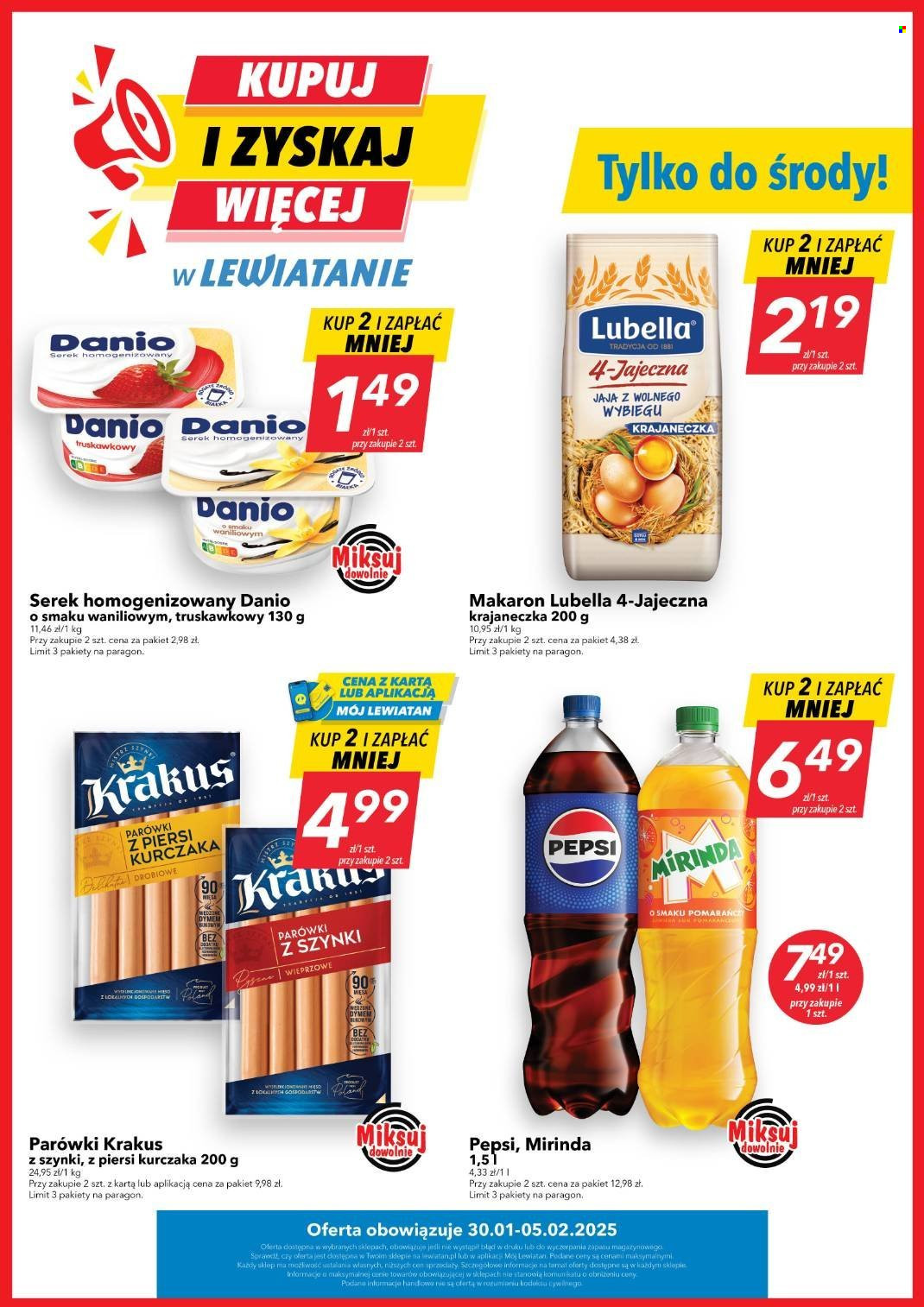 Gazetka Lewiatan - 30.01.2025 - 5.02.2025. Strona 1