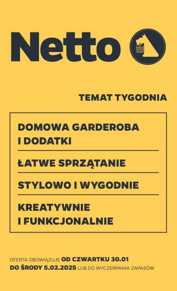 Gazetka Netto - 30.01.2025 - 5.02.2025.