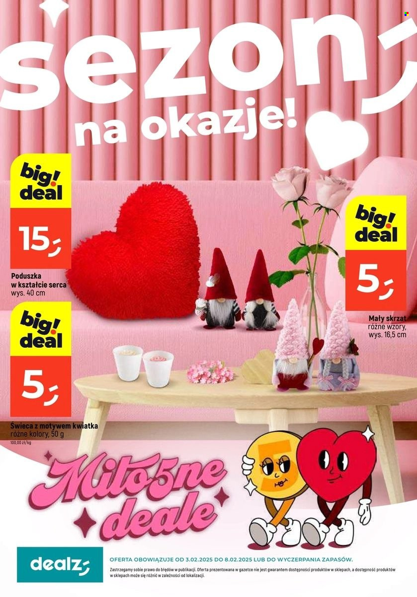 Gazetka Dealz - 3.02.2025 - 8.02.2025. Strona 1