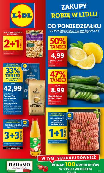 Gazetka Lidl - 3.02.2025 - 5.02.2025.