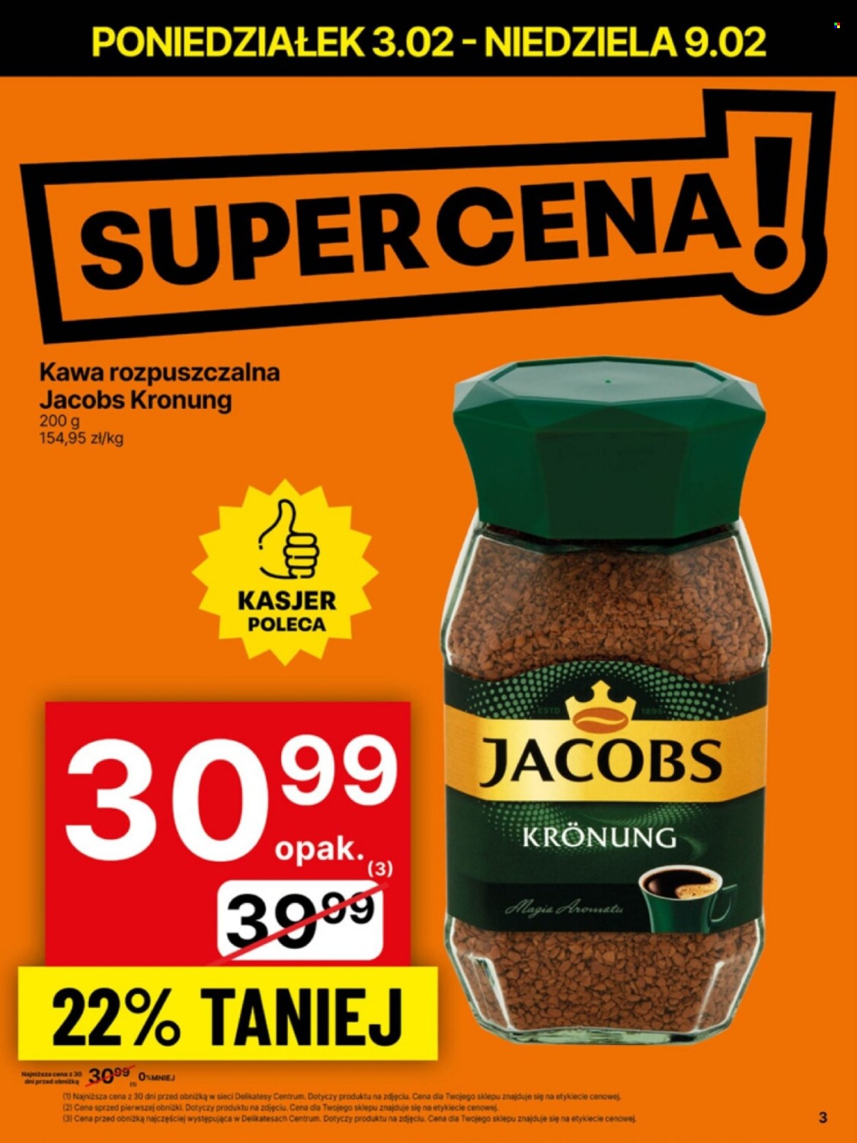 Gazetka Delikatesy Centrum - 3.02.2025 - 9.02.2025. Strona 3