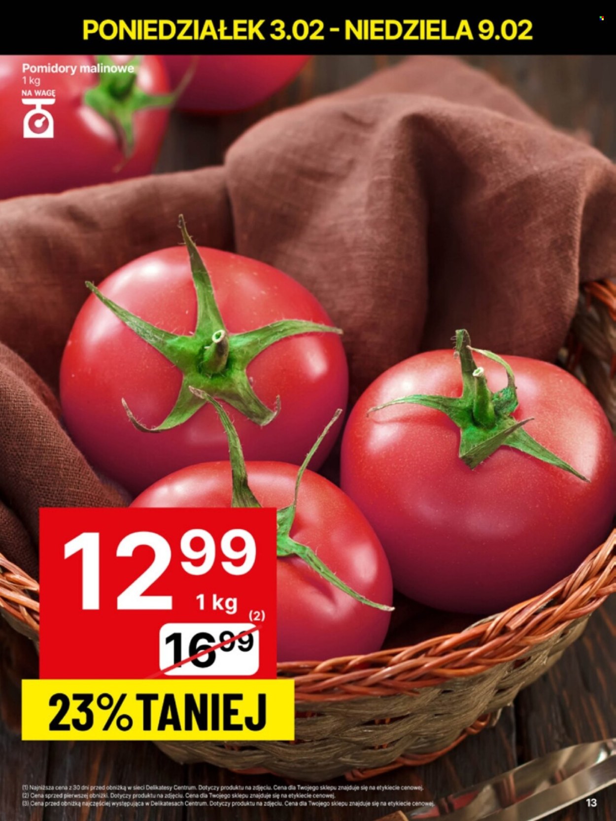 Gazetka Delikatesy Centrum - 3.02.2025 - 9.02.2025. Strona 13