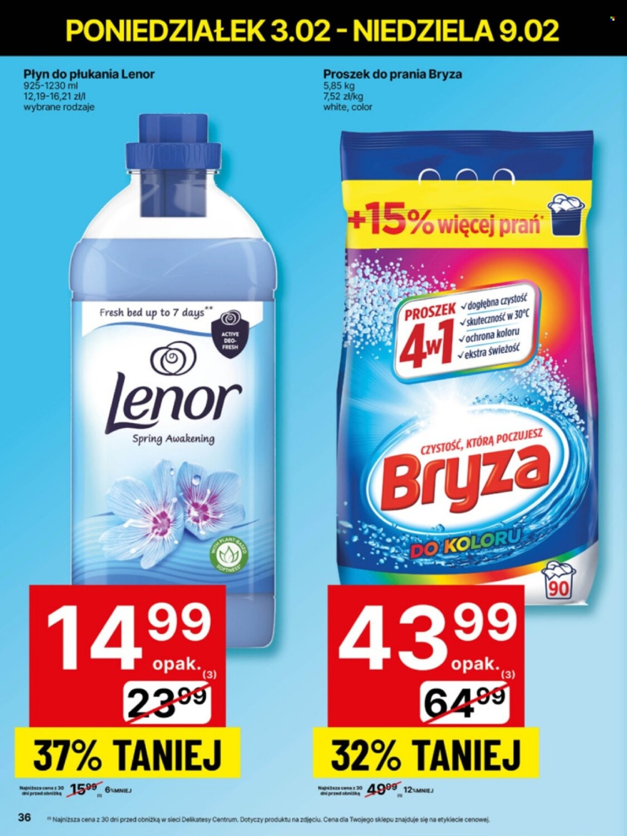 Gazetka Delikatesy Centrum - 3.02.2025 - 9.02.2025. Strona 36