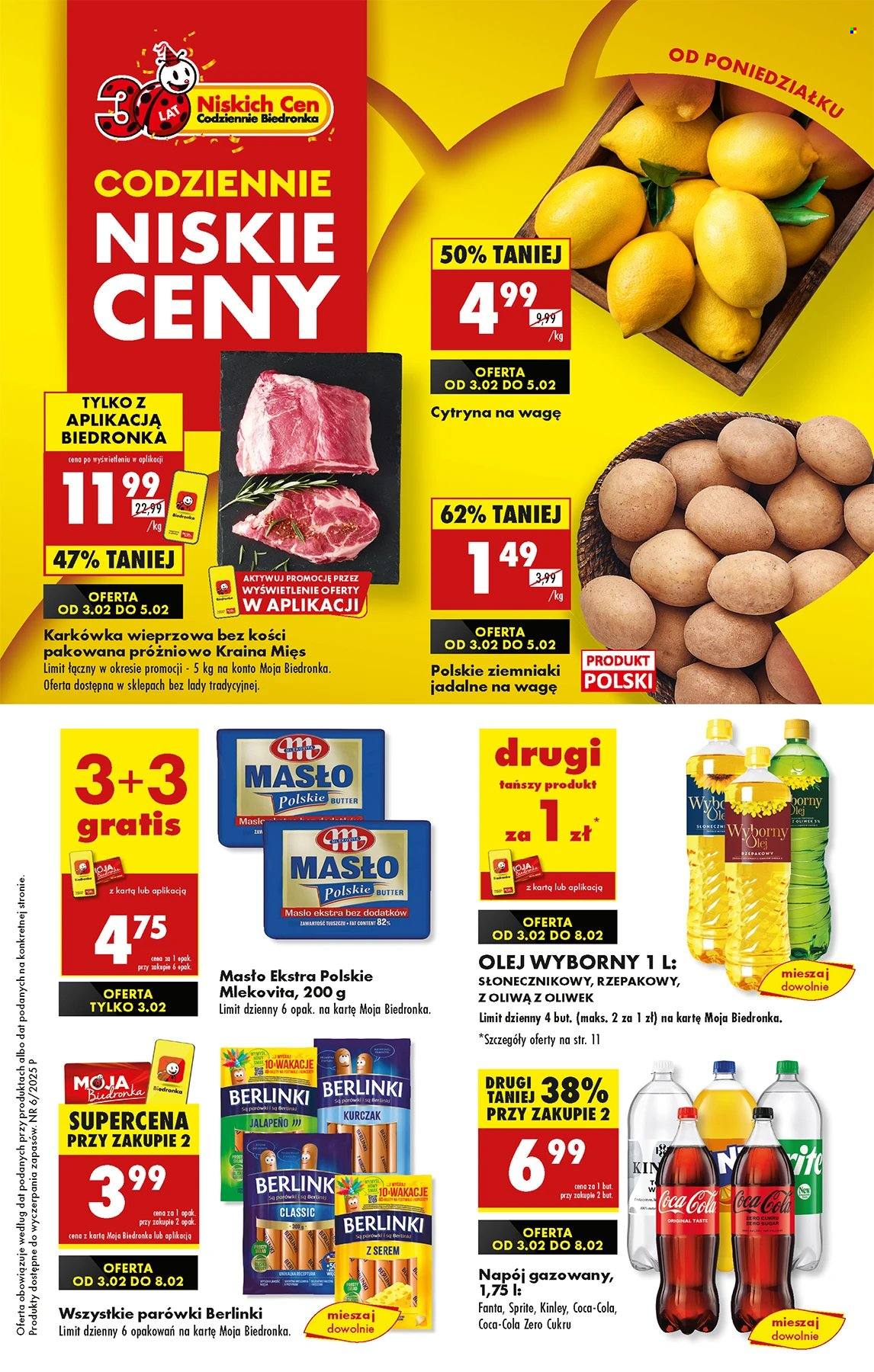 Gazetka Biedronka - 3.02.2025 - 8.02.2025. Strona 1