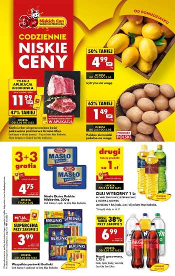 Gazetka Biedronka - 3.02.2025 - 8.02.2025.