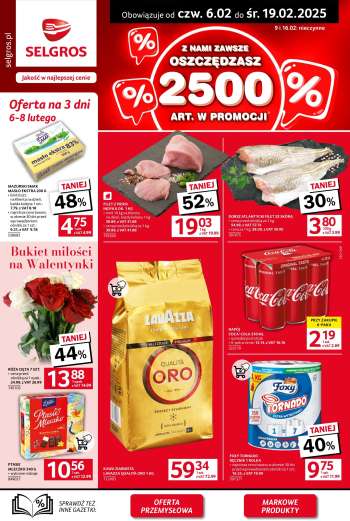 Gazetka Selgros - 6.02.2025 - 19.02.2025.