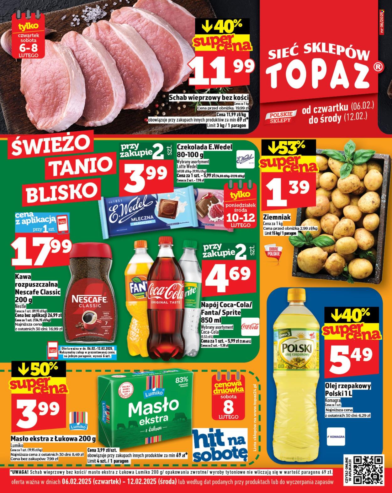 Gazetka Topaz - 6.02.2025 - 12.02.2025. Strona 1