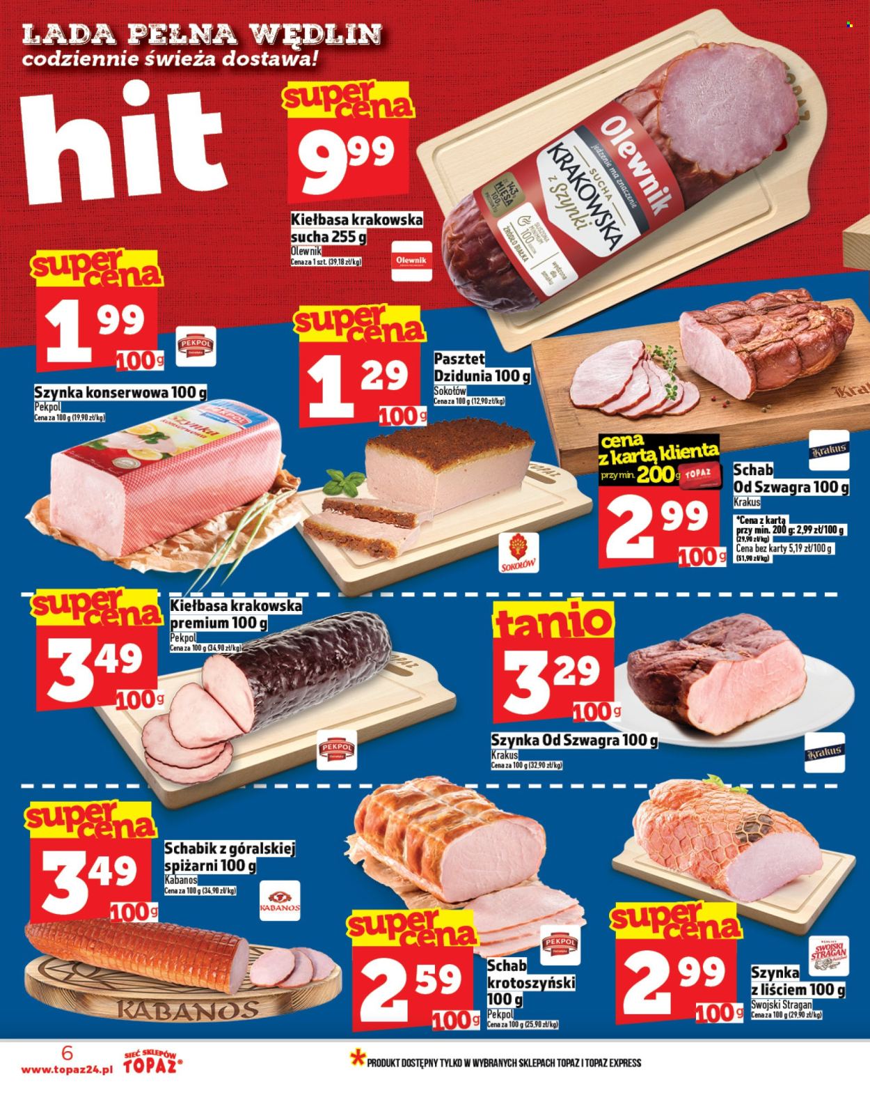 Gazetka Topaz - 6.02.2025 - 12.02.2025. Strona 6