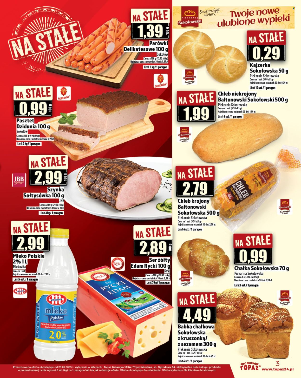 Gazetka Topaz - 6.02.2025 - 12.02.2025. Strona 3