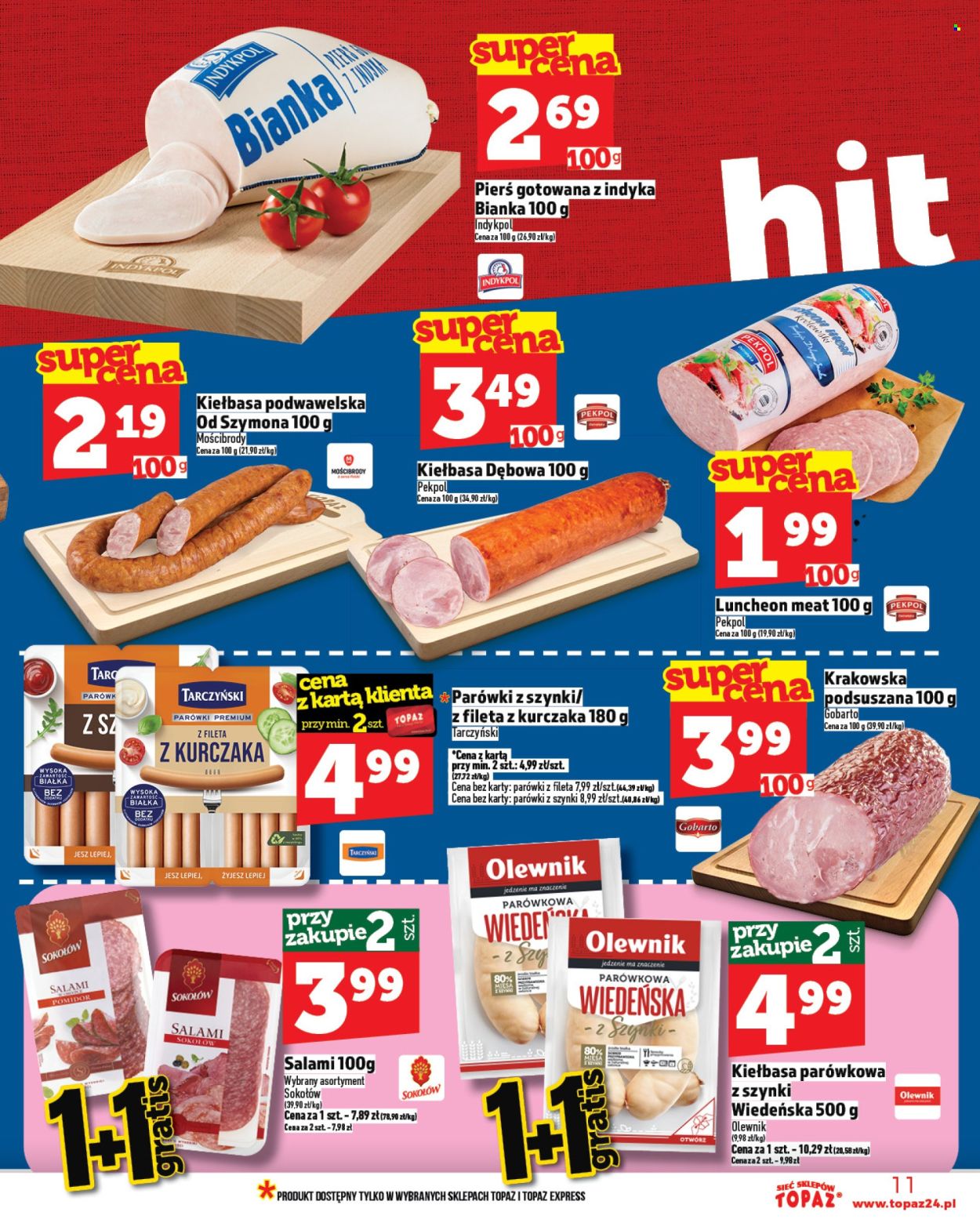 Gazetka Topaz - 6.02.2025 - 12.02.2025. Strona 11
