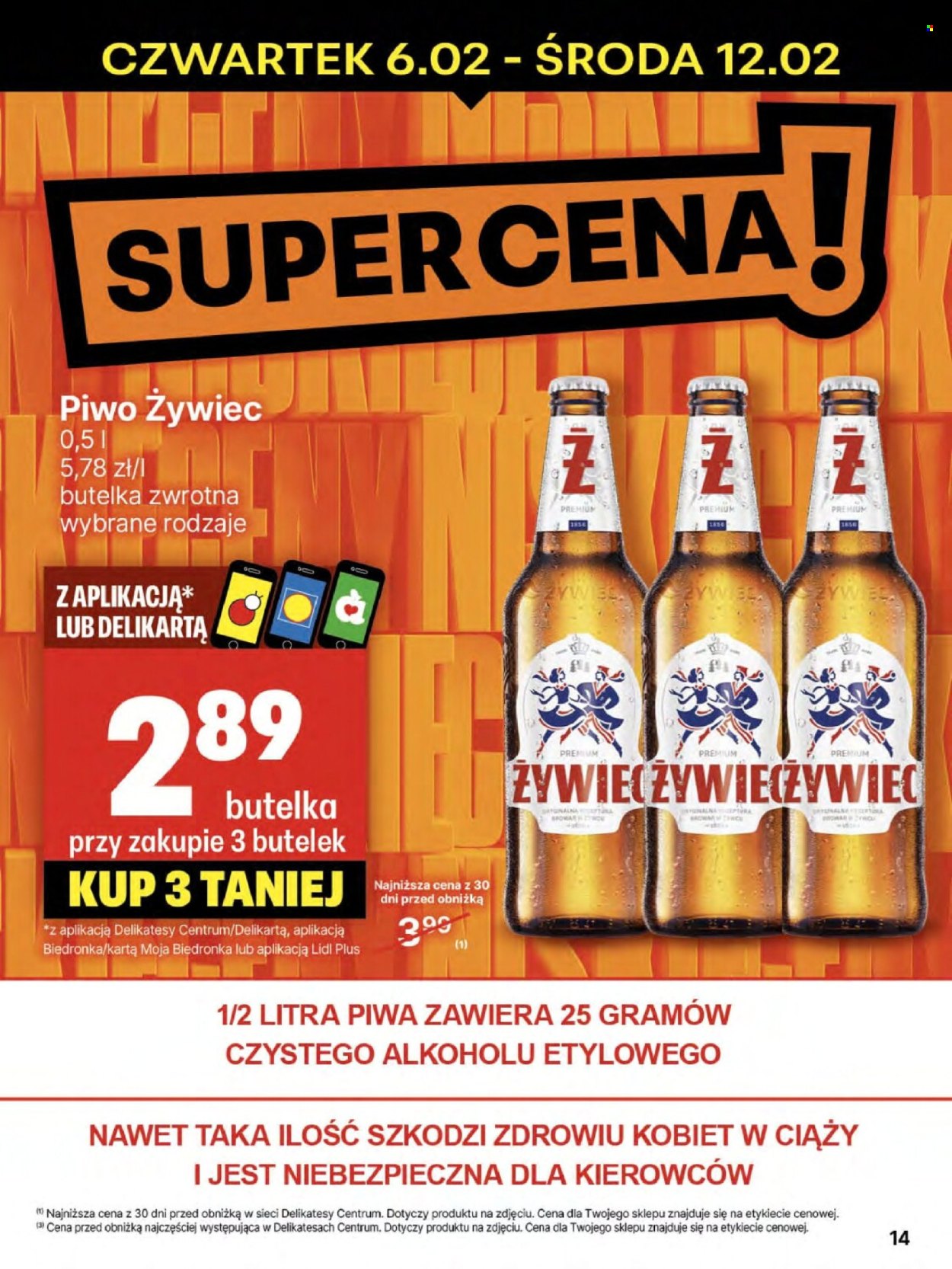 Gazetka Delikatesy Centrum - 6.02.2025 - 12.02.2025. Strona 14
