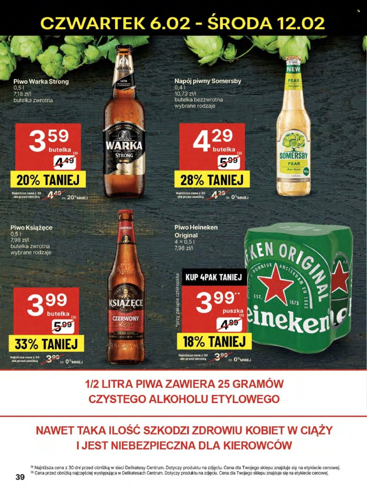 Gazetka Delikatesy Centrum - 6.02.2025 - 12.02.2025. Strona 39