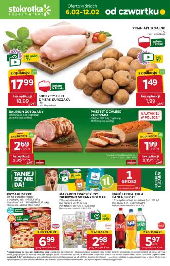 Gazetka Stokrotka Supermarket - 6.02.2025 - 12.02.2025.