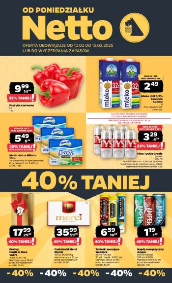 Gazetka Netto - 10.02.2025 - 15.02.2025.