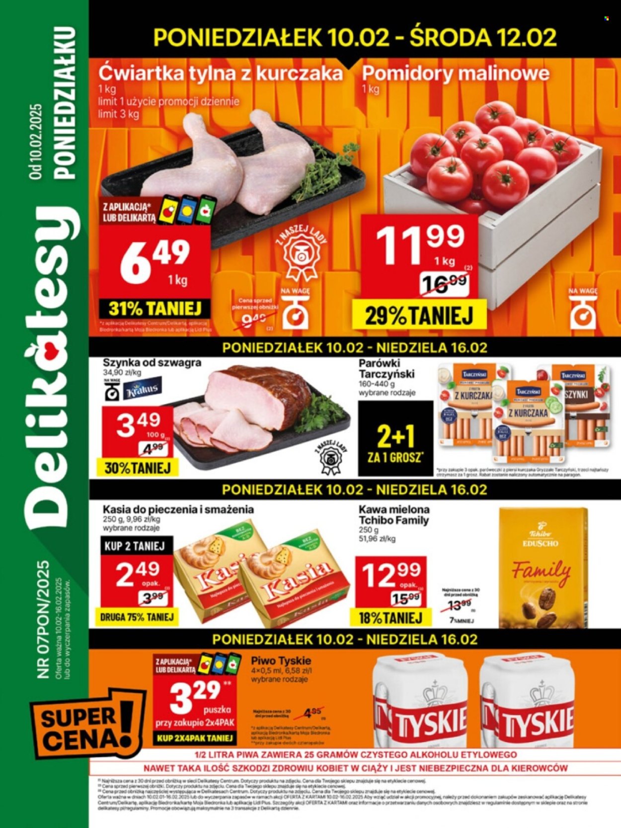 Gazetka Delikatesy Centrum - 10.02.2025 - 16.02.2025. Strona 1