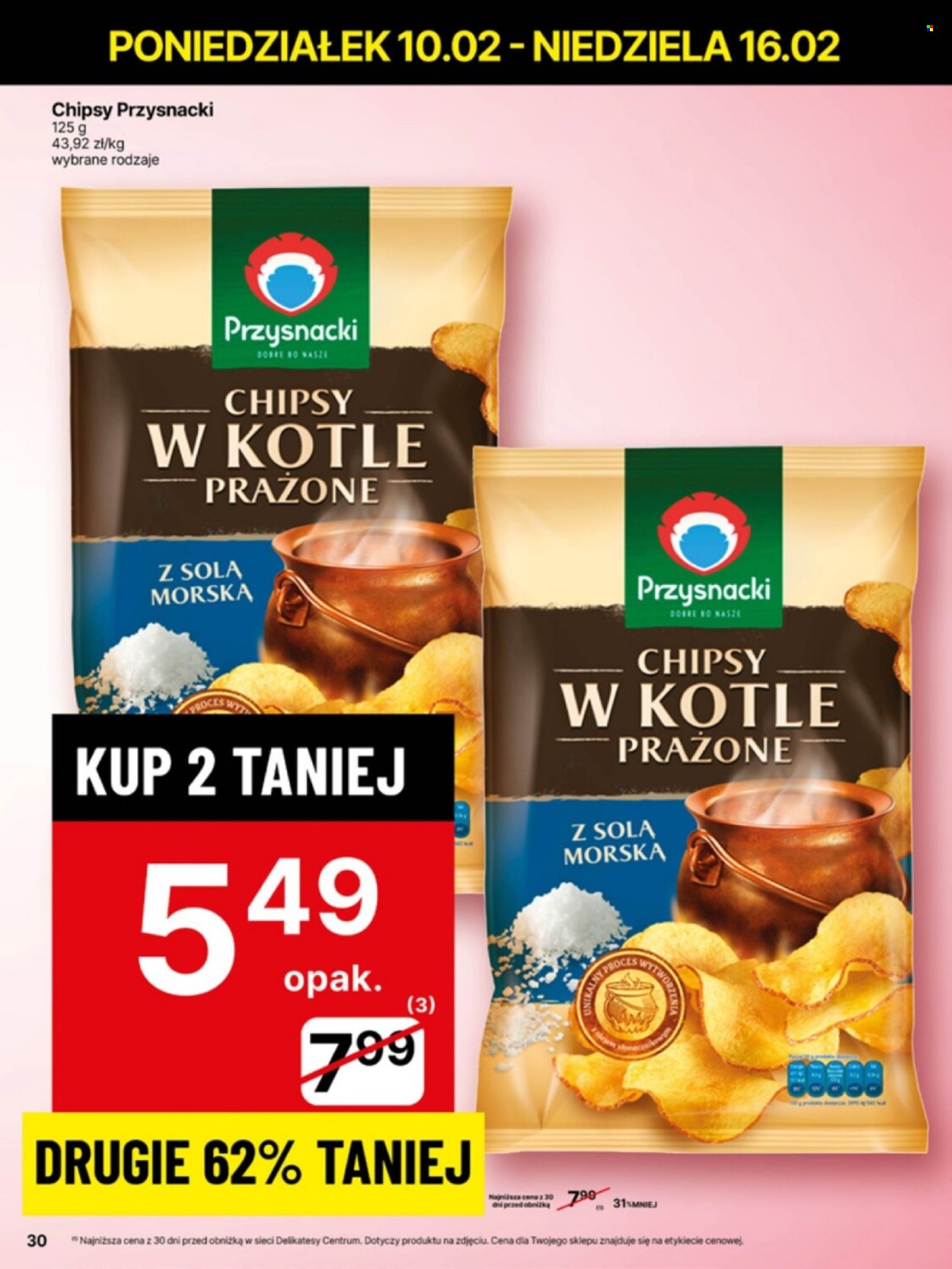 Gazetka Delikatesy Centrum - 10.02.2025 - 16.02.2025. Strona 30