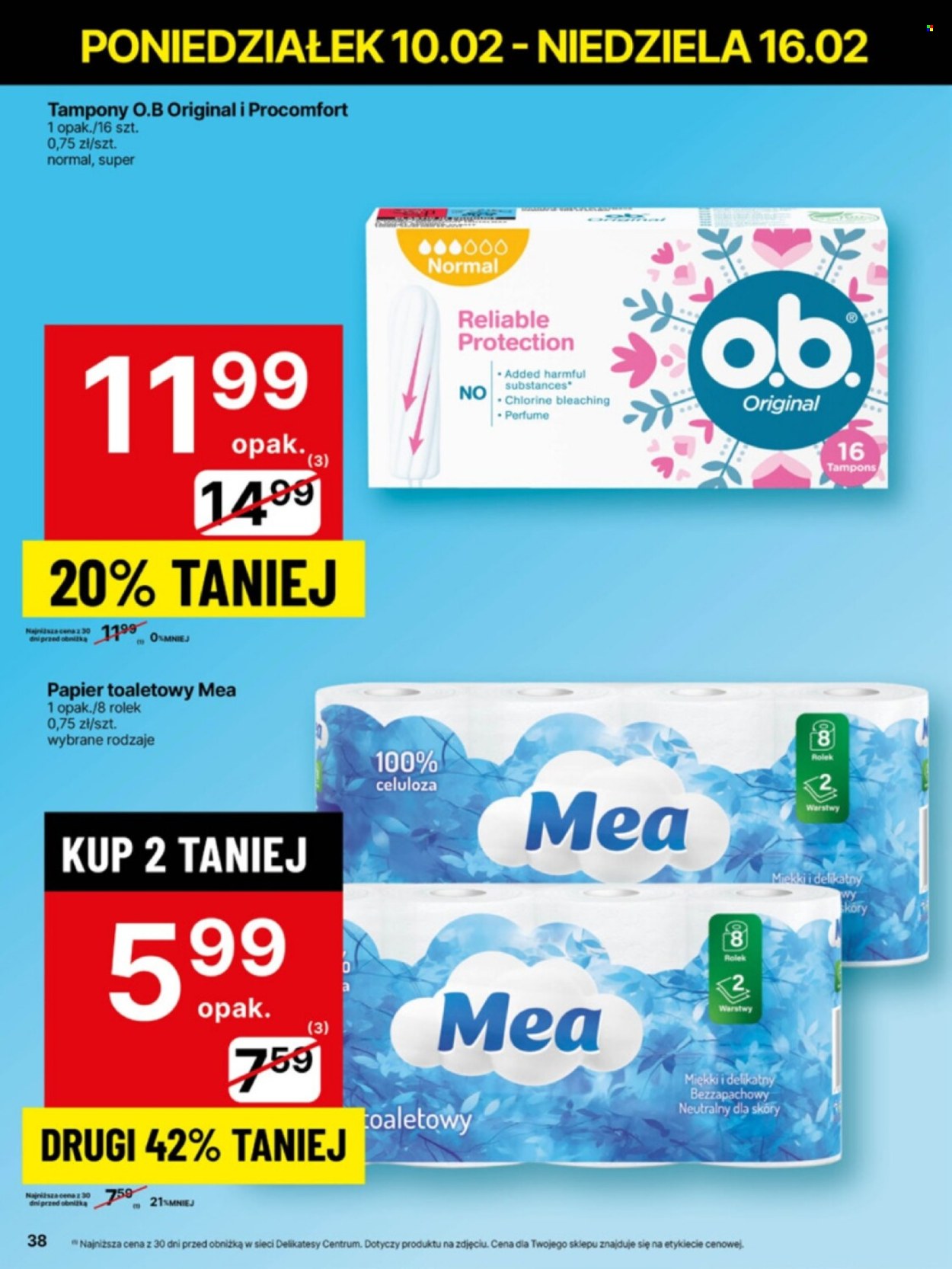 Gazetka Delikatesy Centrum - 10.02.2025 - 16.02.2025. Strona 38