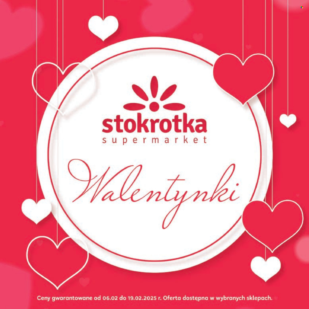 Gazetka Stokrotka Supermarket - 6.02.2025 - 19.02.2025. Strona 1