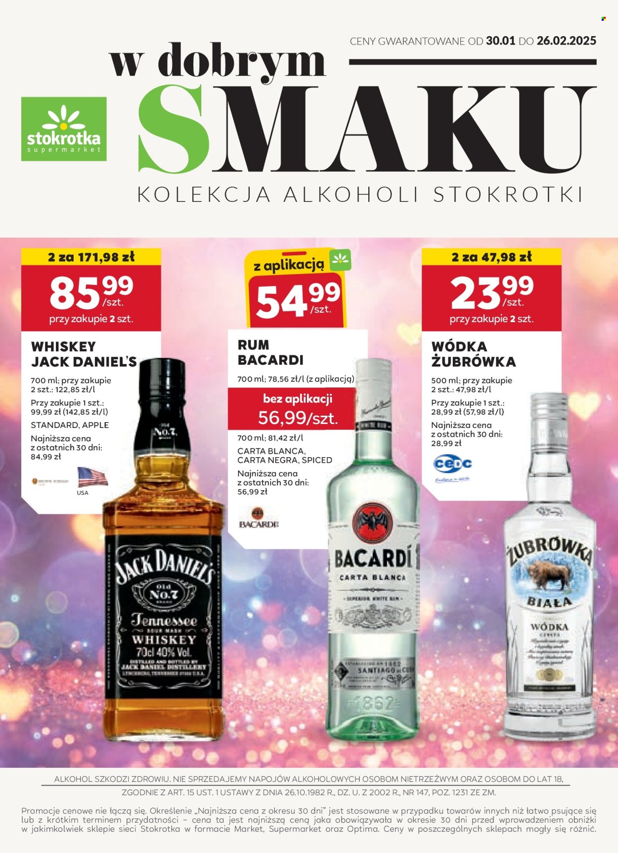 Gazetka Stokrotka Supermarket - 30.01.2025 - 26.02.2025. Strona 1