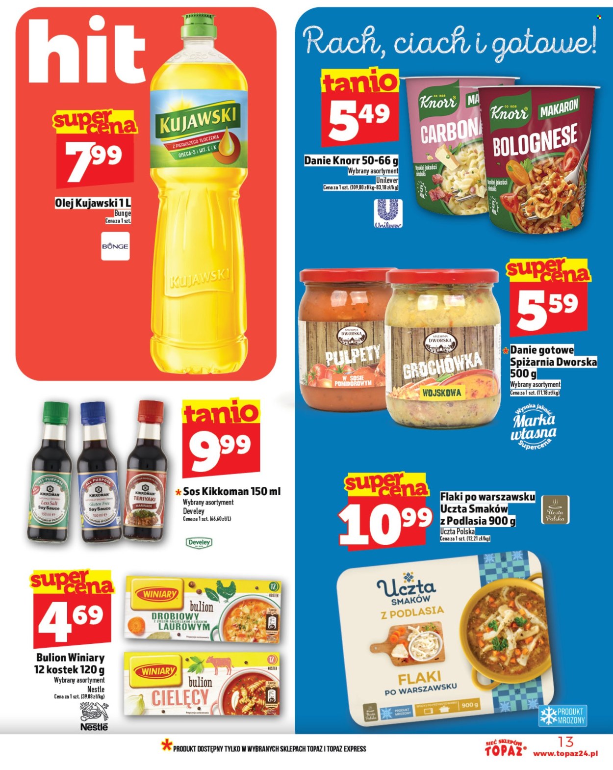 Gazetka Topaz - 13.02.2025 - 19.02.2025. Strona 13