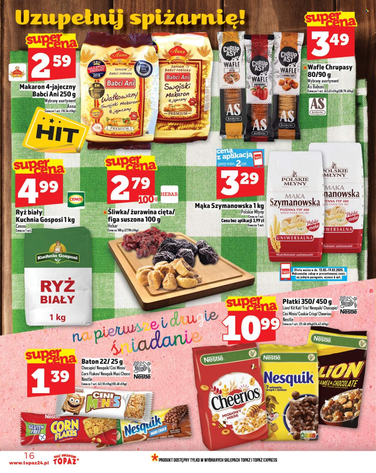 Gazetka Topaz - 13.02.2025 - 19.02.2025. Strona 16