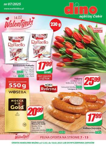 Gazetka Dino - 12.02.2025 - 18.02.2025.