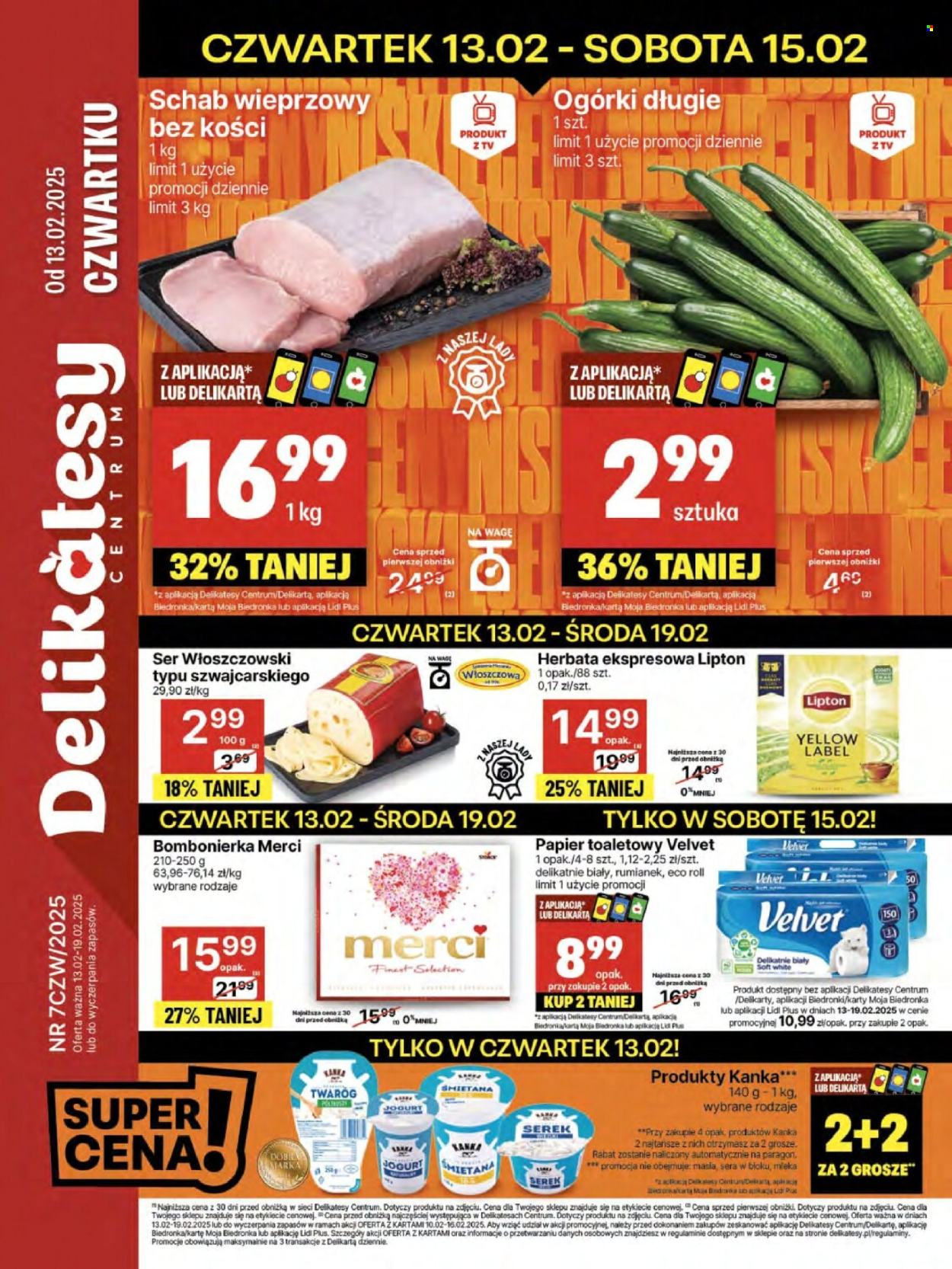 Gazetka Delikatesy Centrum - 13.02.2025 - 19.02.2025. Strona 1