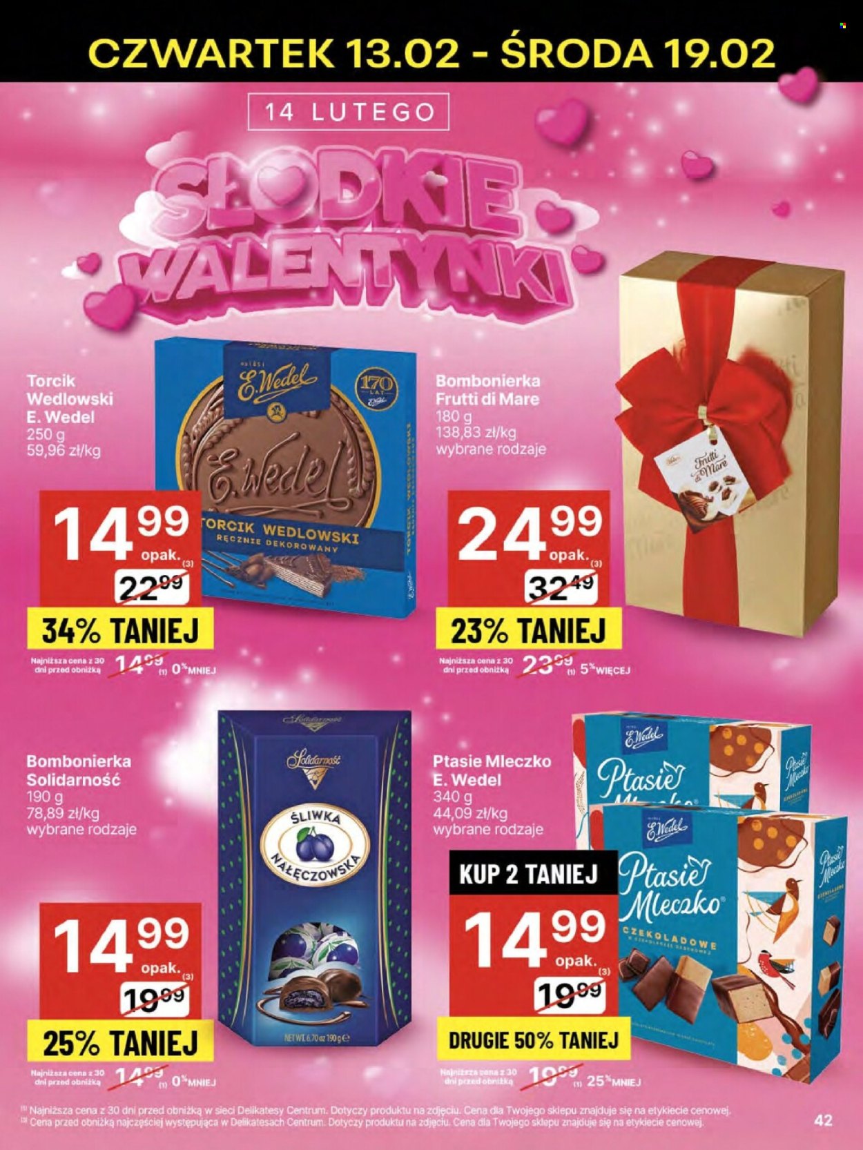 Gazetka Delikatesy Centrum - 13.02.2025 - 19.02.2025. Strona 42