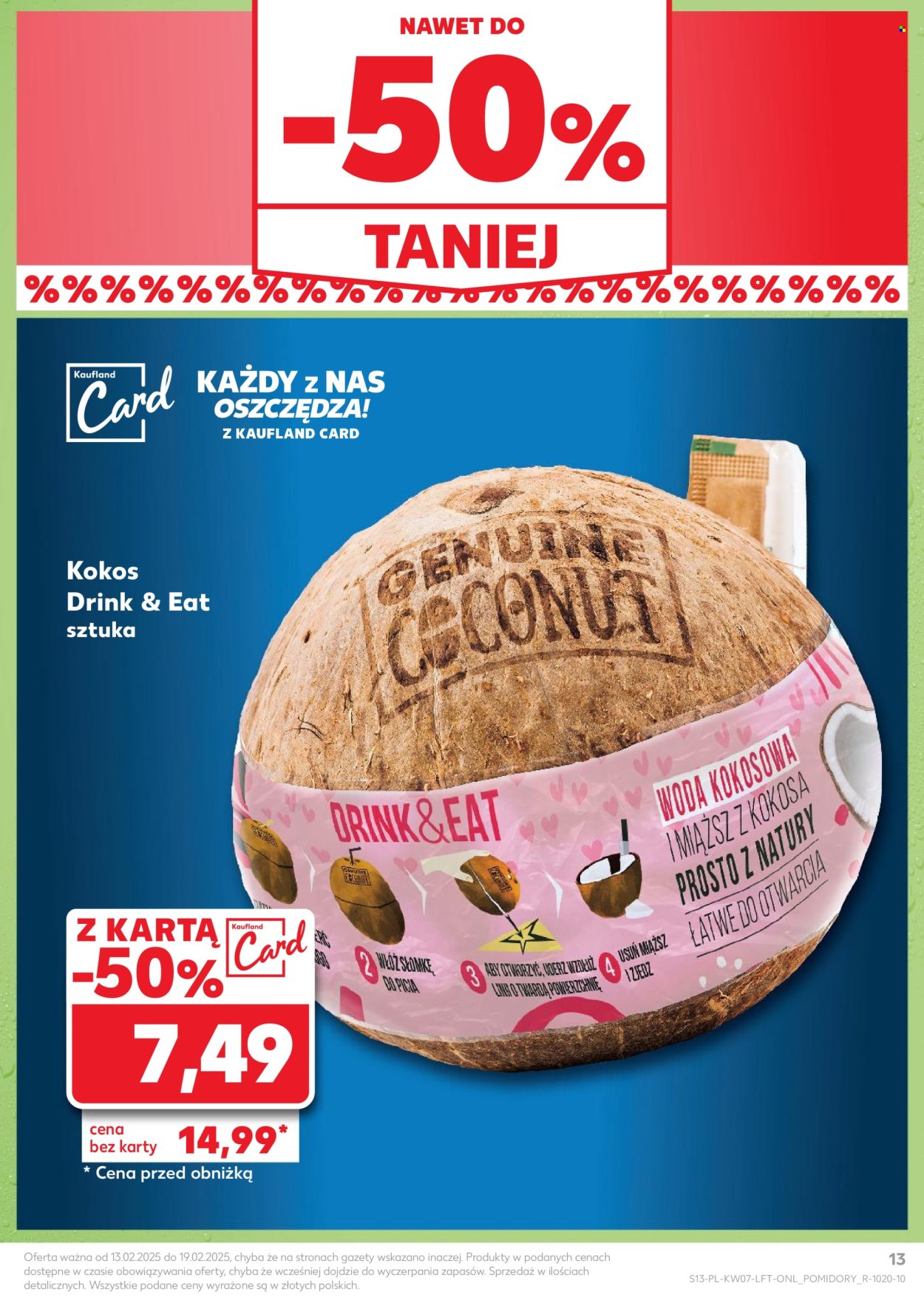 Gazetka Kaufland - 13.02.2025 - 19.02.2025. Strona 13
