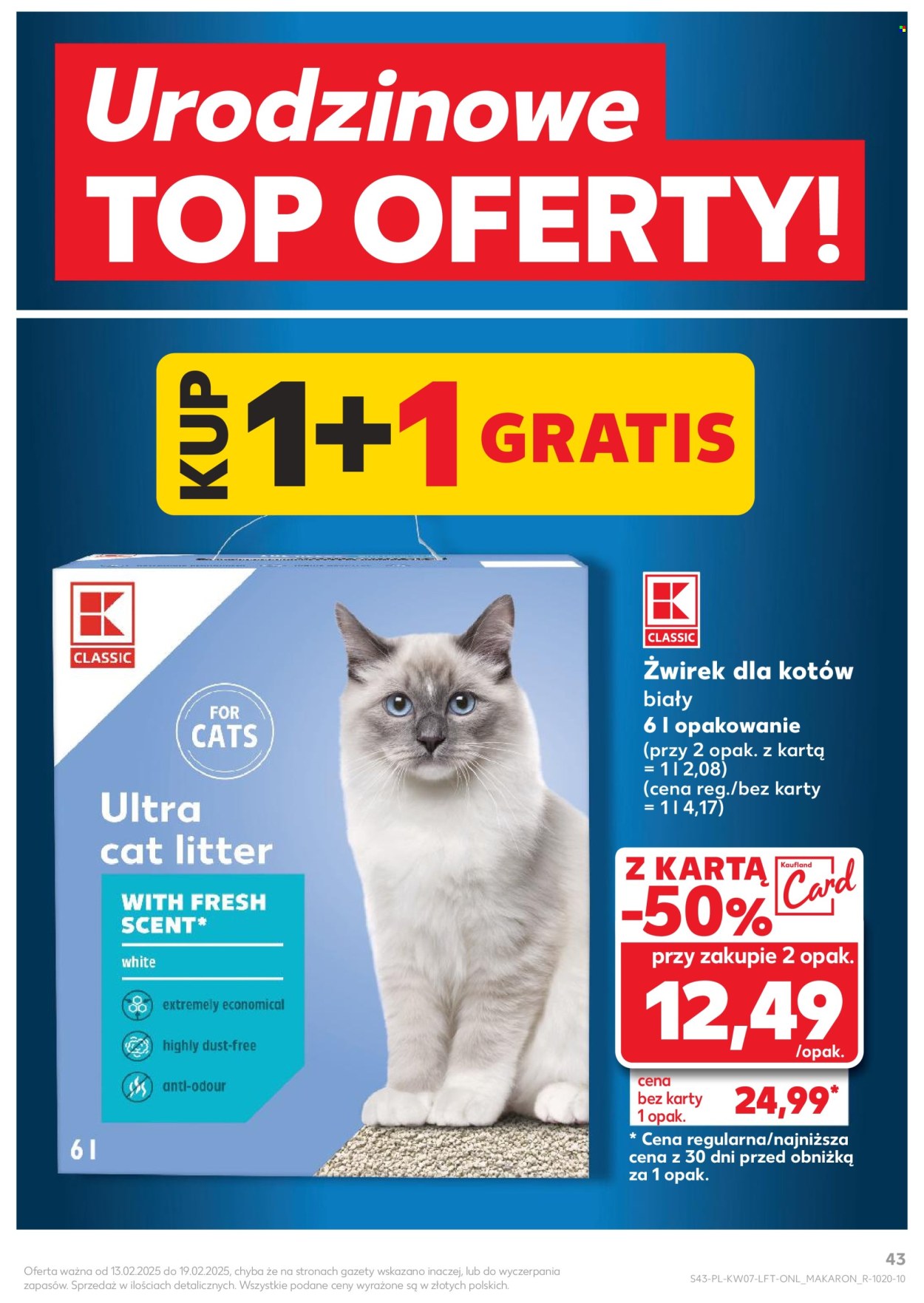 Gazetka Kaufland - 13.02.2025 - 19.02.2025. Strona 43