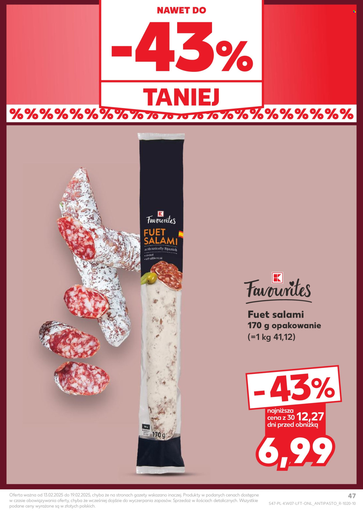 Gazetka Kaufland - 13.02.2025 - 19.02.2025. Strona 47