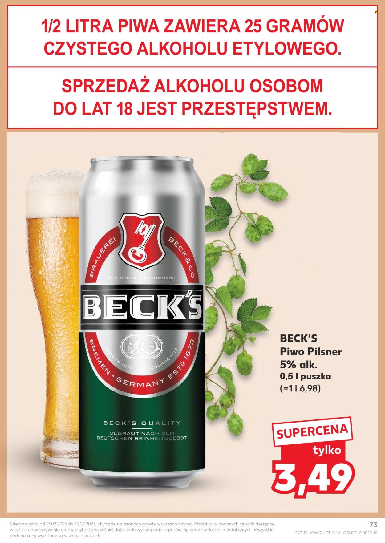 Gazetka Kaufland - 13.02.2025 - 19.02.2025. Strona 73