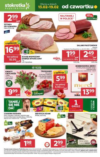 Gazetka Stokrotka Supermarket - 13.02.2025 - 19.02.2025.