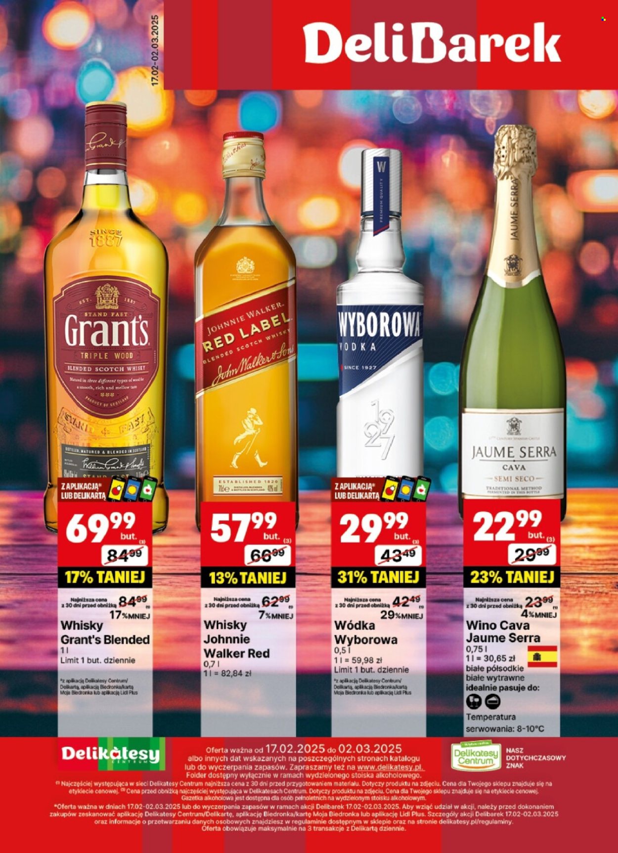 Gazetka Delikatesy Centrum - 17.02.2025 - 2.03.2025. Strona 1