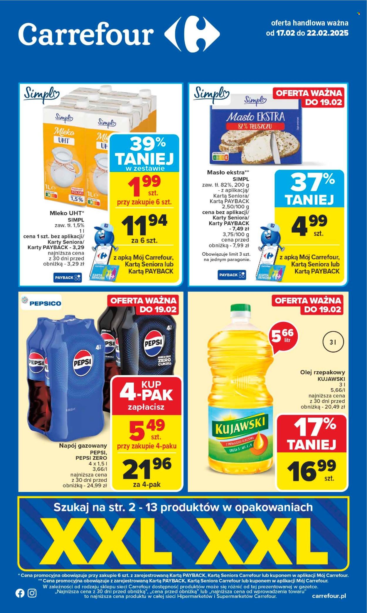 Gazetka Carrefour - 17.02.2025 - 22.02.2025. Strona 1