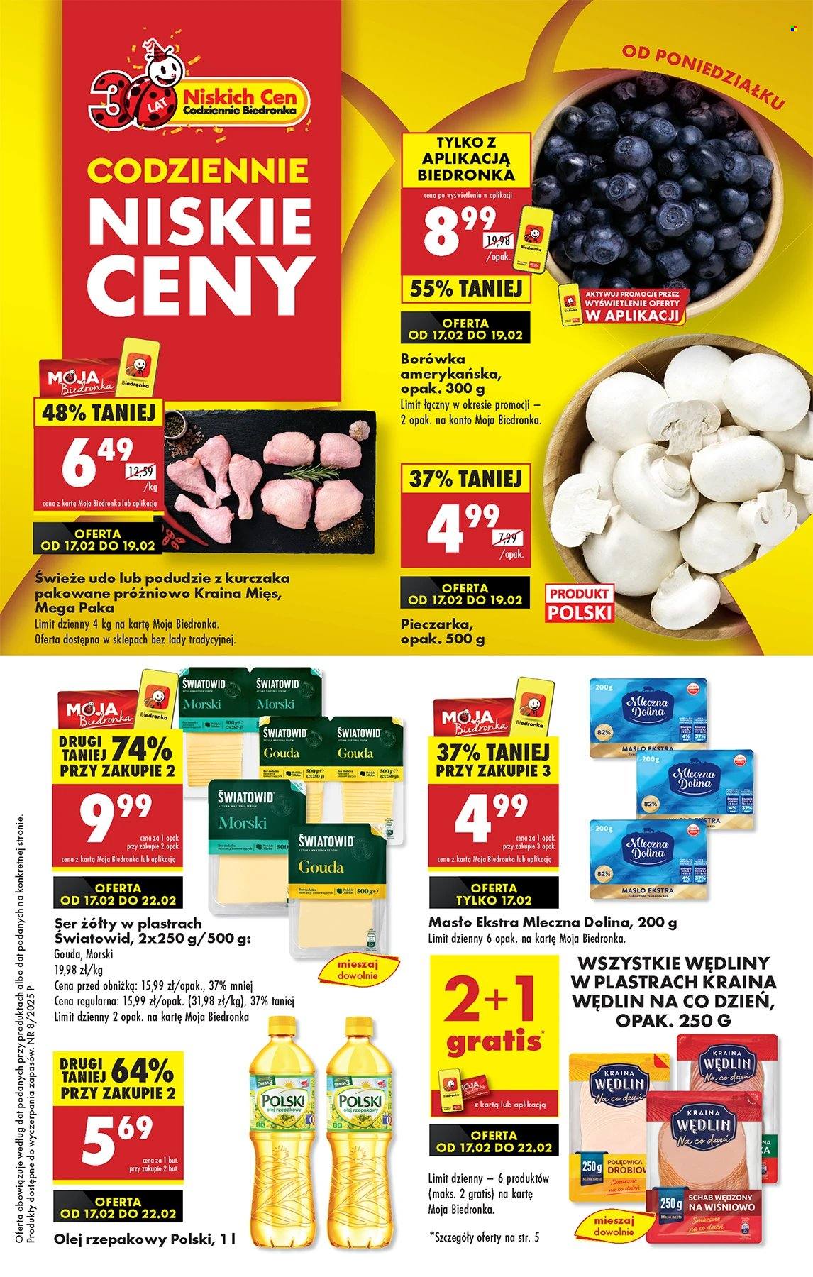 Gazetka Biedronka - 17.02.2025 - 22.02.2025. Strona 1