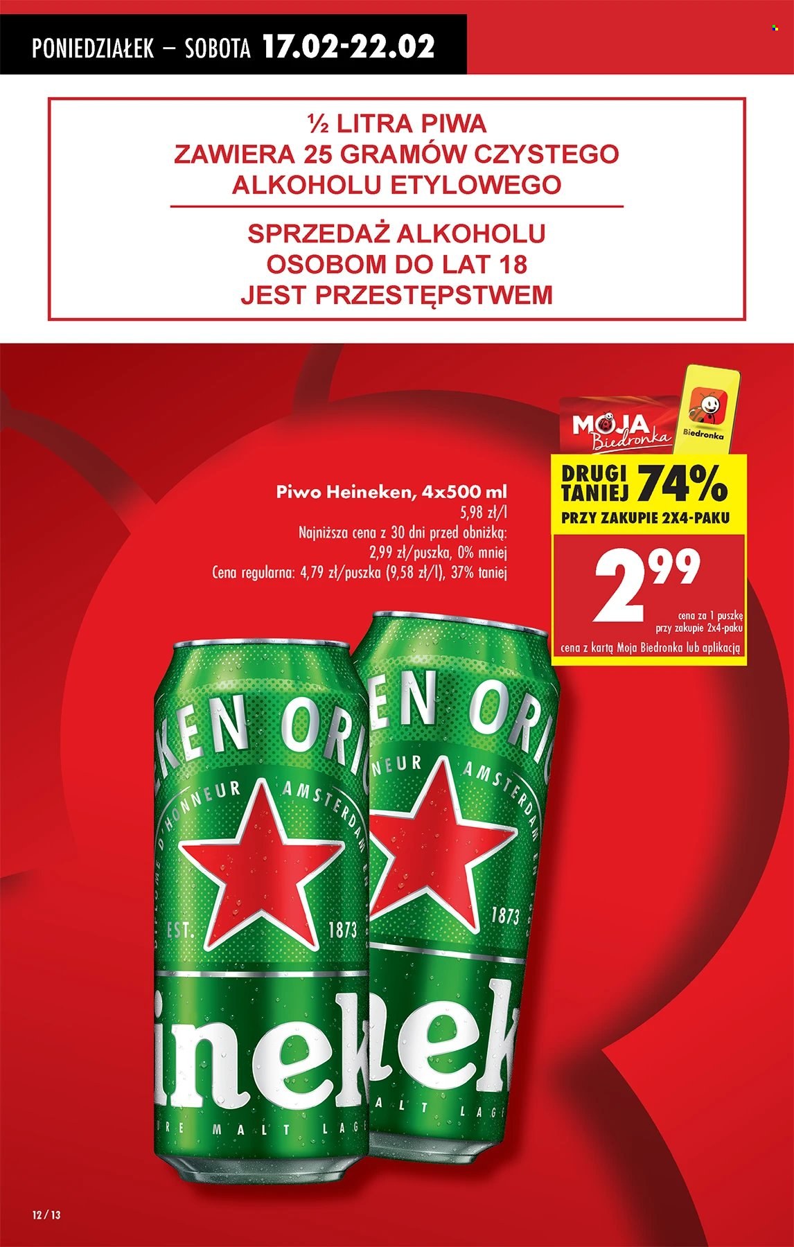 Gazetka Biedronka - 17.02.2025 - 22.02.2025. Strona 12