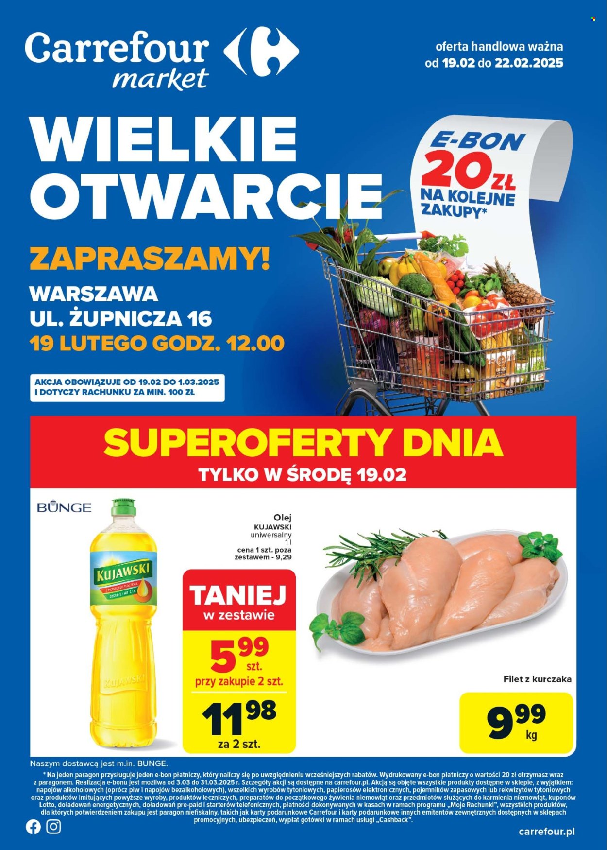 Gazetka Carrefour Market - 19.02.2025 - 22.02.2025. Strona 1