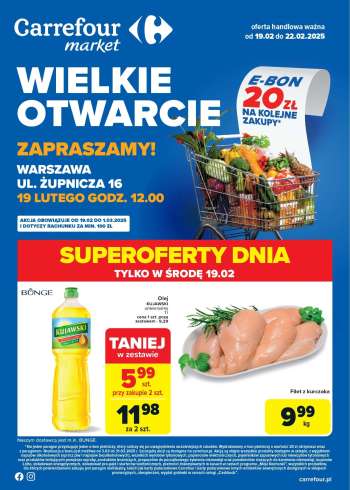 Gazetka Carrefour Market - 19.02.2025 - 22.02.2025.