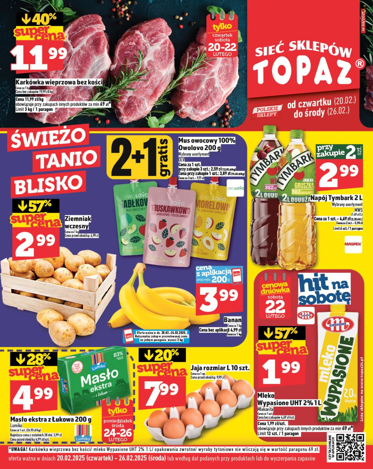 Gazetka Topaz - 20.02.2025 - 26.02.2025. Strona 1