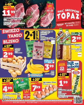 Gazetka Topaz - 20.02.2025 - 26.02.2025.