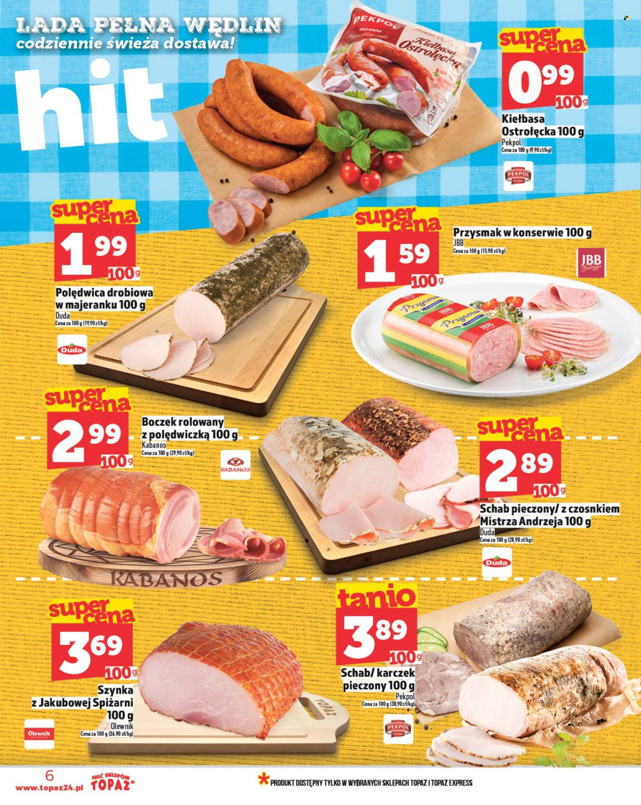 Gazetka Topaz - 20.02.2025 - 26.02.2025. Strona 6