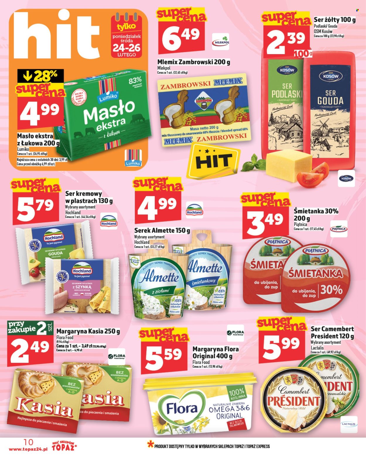Gazetka Topaz - 20.02.2025 - 26.02.2025. Strona 10